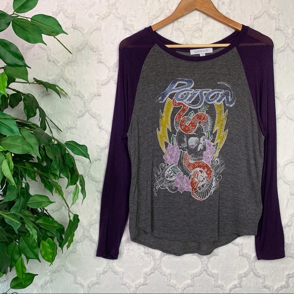 Daydreamer Poison Flesh & Blood Tour Raglan Tee - Picture 1 of 6